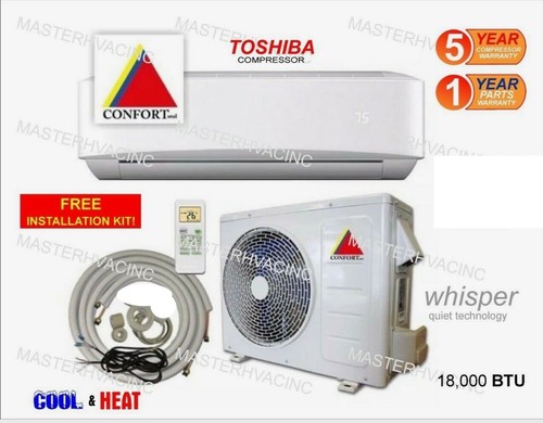 000 btu ductless air - btu,