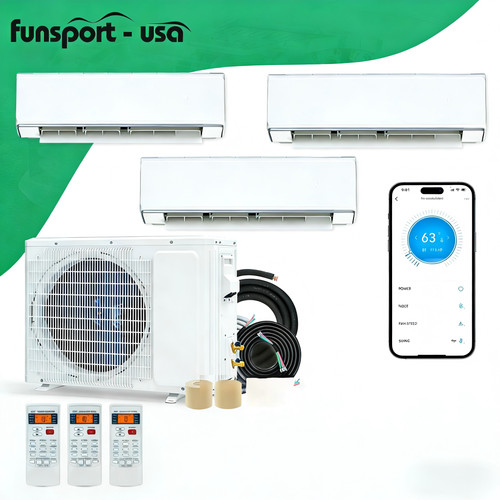 9000 btu ductless mini split - btu,